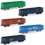 Wagon à bord miniature HO 1