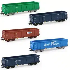 Wagon à bord miniature HO 1