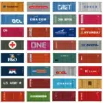 Conteneur miniature échelle N 1