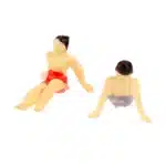 Personnages miniatures 1/150 plage 6