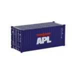 Conteneur miniature échelle N bleu 8