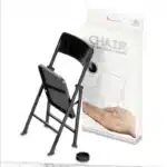 Chaise miniature noire 1/6 2