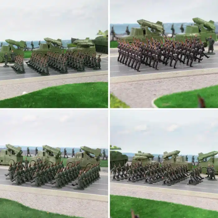 Figurines militaires 1/87 – Troupes en marche et défilé 19