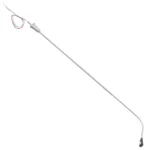 lampadaires miniatures gris 20 cm 19