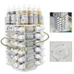 support rangement peinture rotatif pour maquettiste 1