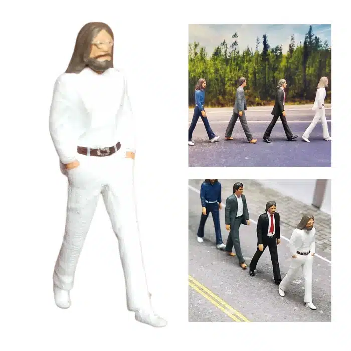 Figurines miniatures 1/64 – Groupe de rock sur passage piéton 2