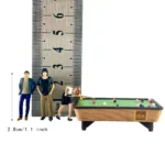 Figurines scène billard 1/64 6