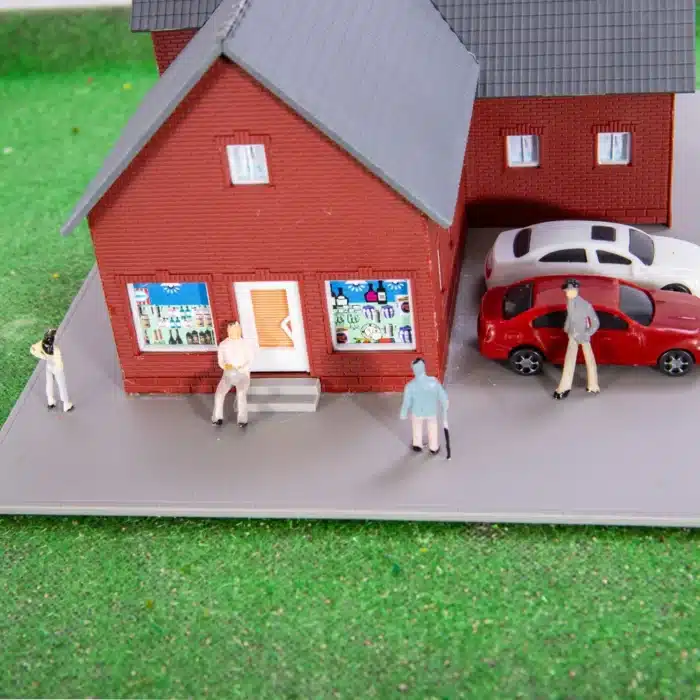 Maquette boutique campagne HO 6