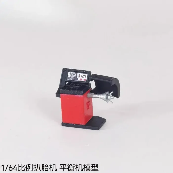 equipement garage pneus 1-24 (Miniature Machine de Montage & Équilibrage de Pneus – Garage 1/24) 3