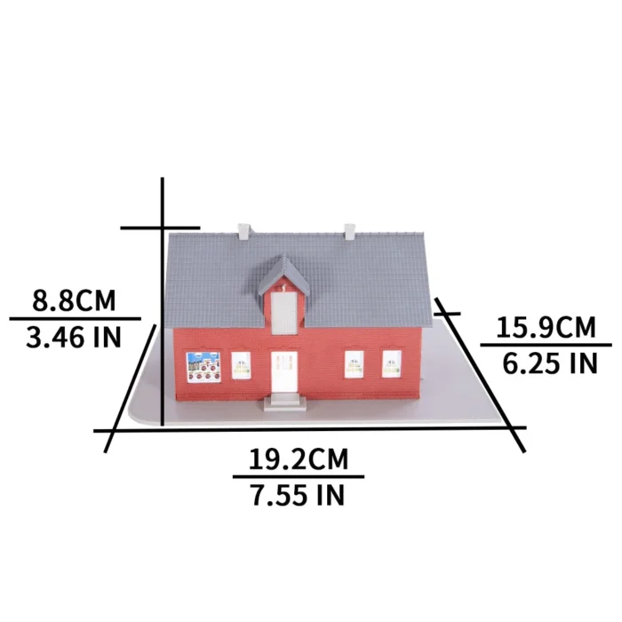 Maquette boutique campagne HO 10