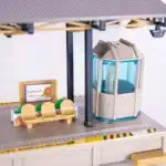 Quai de gare diorama HO 3