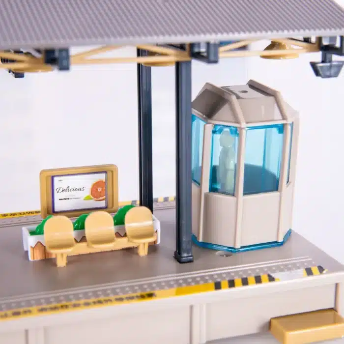 Quai de gare diorama HO 3