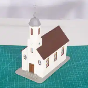 Maquette église HO 7