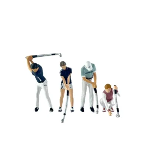 Figurines 1/64 scènes de golf 1