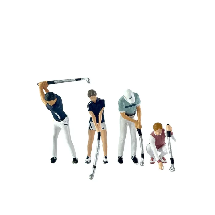 Figurines 1/64 scènes de golf 1