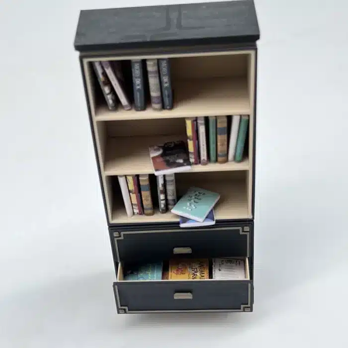 Bibliothèque Miniature 1/12 5