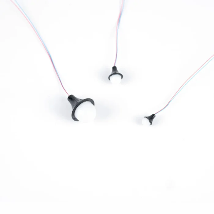 lampes suspendues miniatures LED 1/87 20