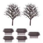 Arbres hiver maquette 1/300 4