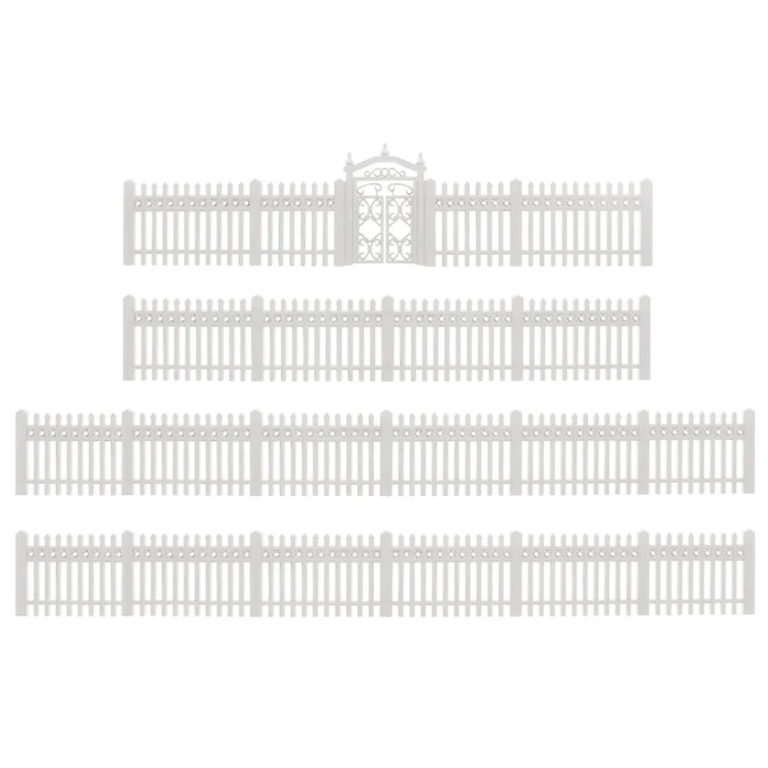 Clôture blanche HO 15