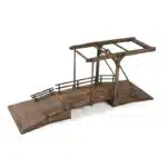Maquette pont bois 1/72 4