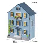 Maquette maison bleue 7