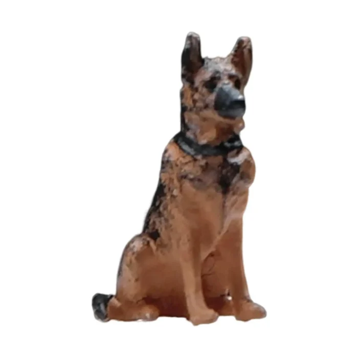 Figurine miniature berger allemand 1/64 5