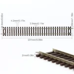 Rails pour trains HO 5
