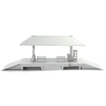 quai gare diorama 1 87 non peint 5