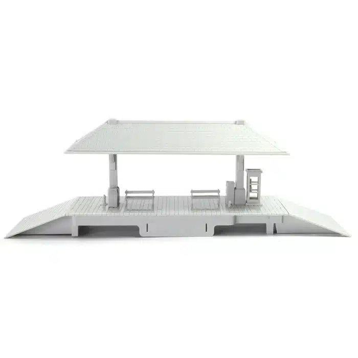 quai gare diorama 1 87 non peint 5