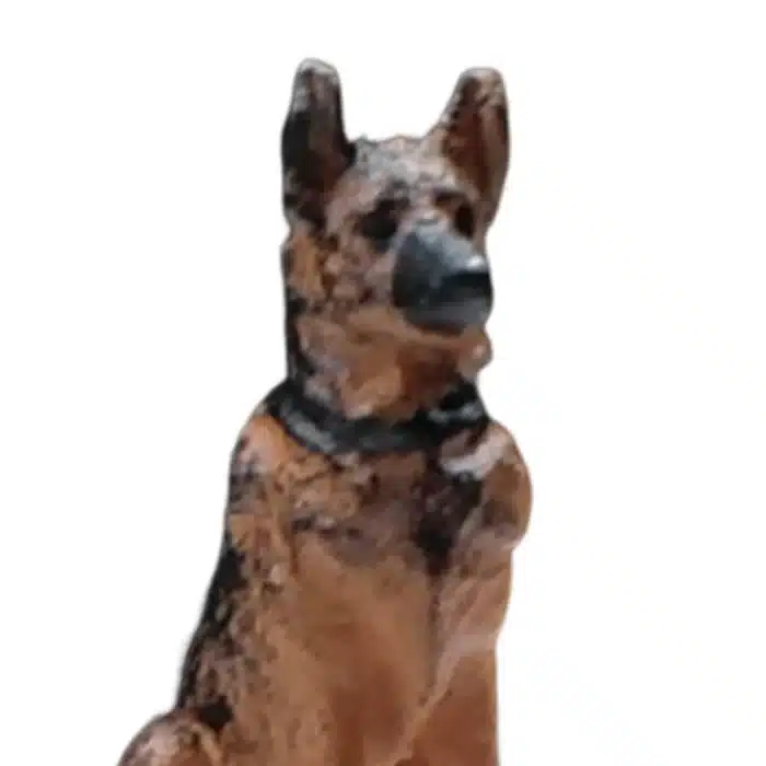 Figurine miniature berger allemand 1/64 6