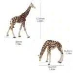 Figurines girafes 1/87 7