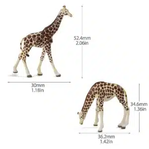 Figurines girafes 1/87 7