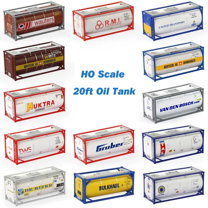 Conteneur citerne 20 pieds 1/87 2
