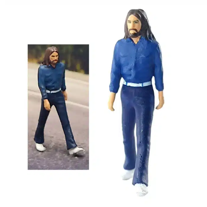 Figurines miniatures 1/64 – Groupe de rock sur passage piéton 3