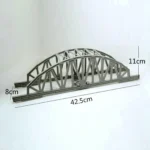 pont ferroviaire treillis 42 cm 6