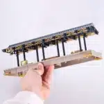 Quai de gare diorama HO 6