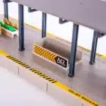 Quai de gare diorama HO 5