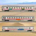 voiture 1/87 set 3 voitures graffiti 1