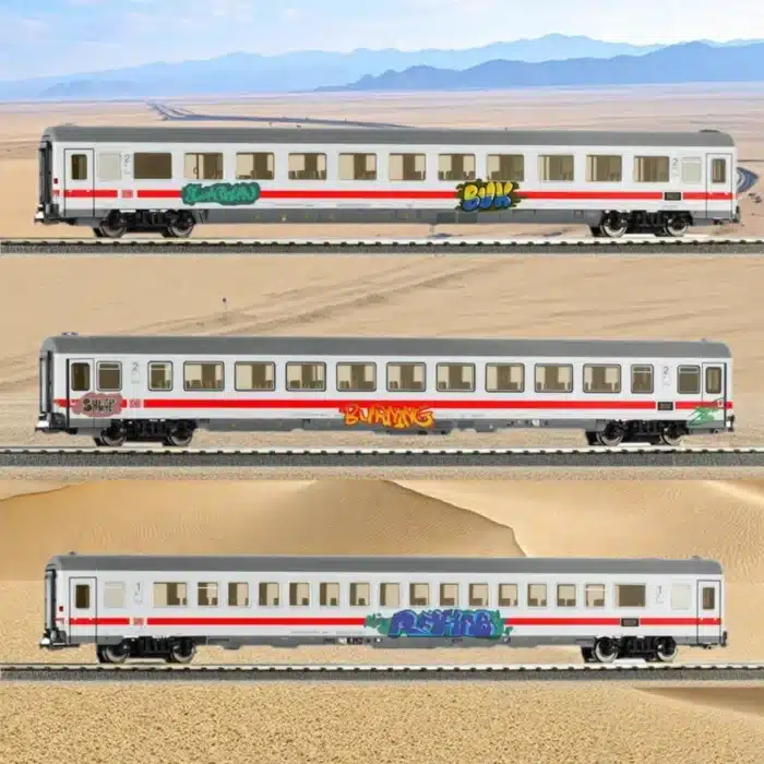 voiture 1/87 set 3 voitures graffiti 1