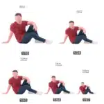 Figurines miniatures – famille assise au parc 1/18 11