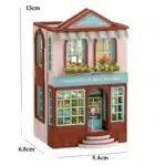 Maquette maison salon de thé 7