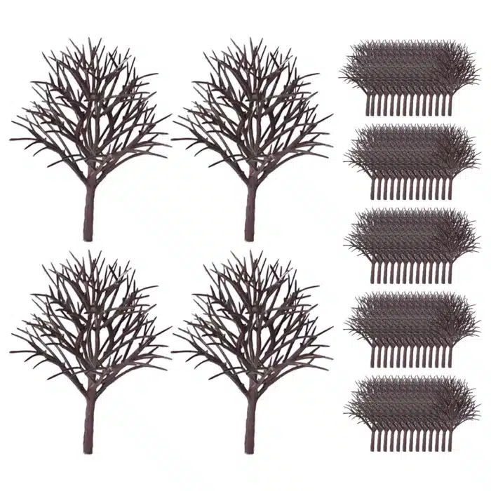 Arbres hiver maquette 1/300 6