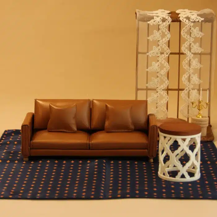 Ensemble canapé cuir 1/12 6