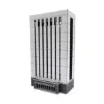 immeuble bureau maquette blanc N 1