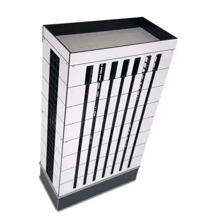 immeuble bureau maquette blanc N 5