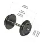 Roues 36 pouces train HO 2