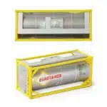 Conteneur citerne 20 pieds 1/87 3