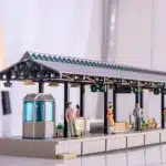 Quai de gare diorama HO 1