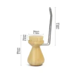 poignée peinture figurine 10