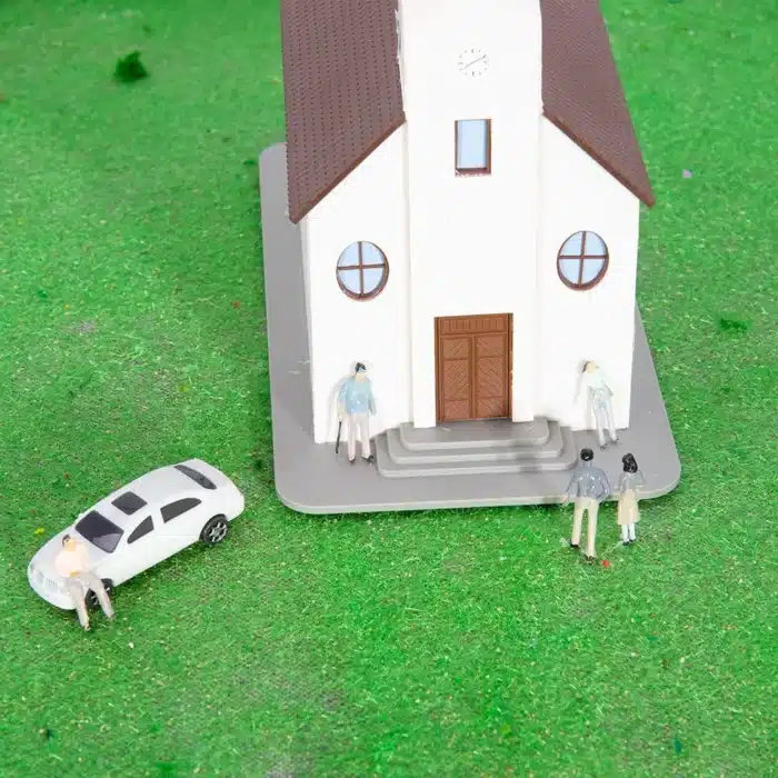 Maquette église HO 17